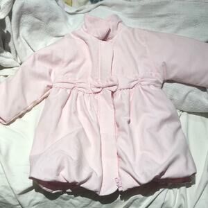Emile et rose 18m soft light pink coat euc